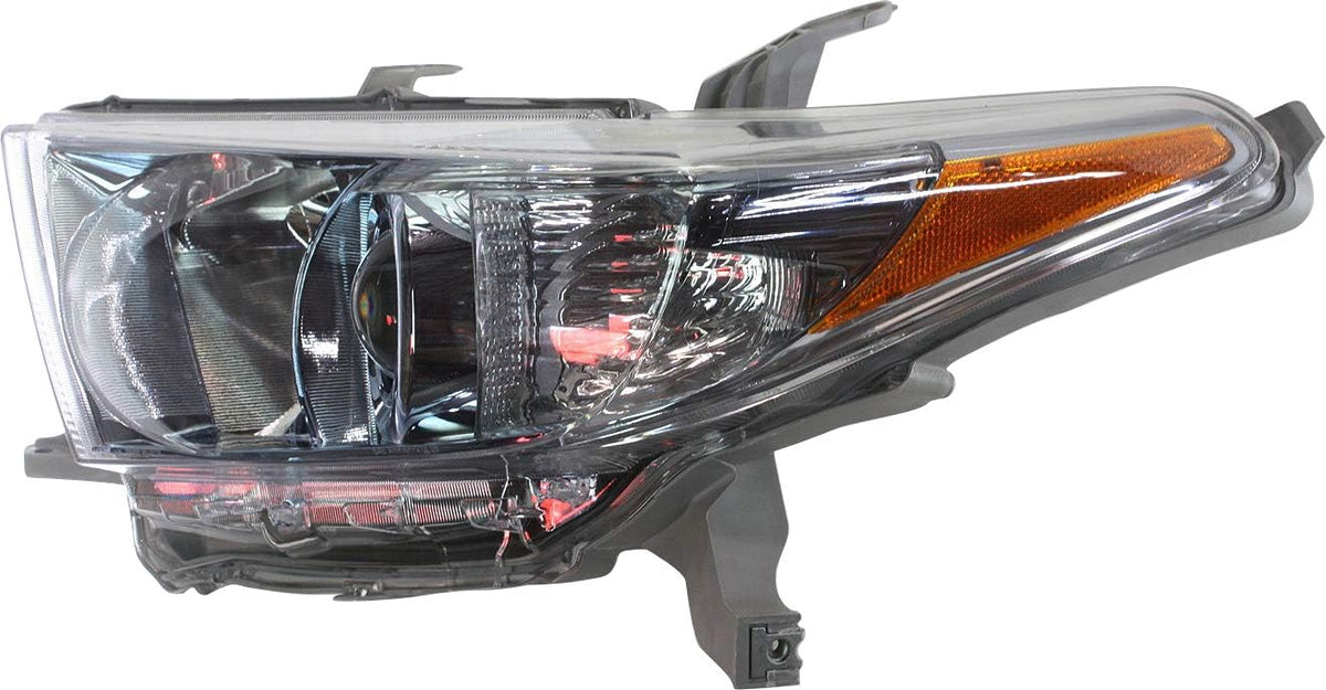 Headlight Lens and Housing for 2011-2013 Toyota Highlander Hybrid Driver Side W371