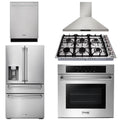 30 Wall Oven, 36 Cooktop, Range Hood, Refrigerator with Water and Ice Dispenser, Dishwasher Y938