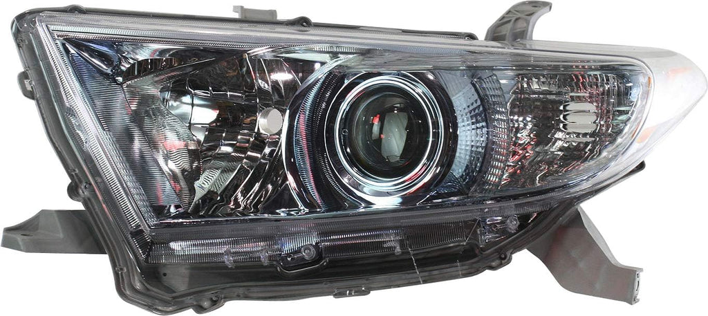 Headlight Lens and Housing for 2011-2013 Toyota Highlander Hybrid Driver Side W371