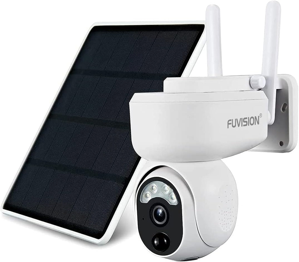 Wireless WiFi PTZ Solar Security Camera with Color Night Vision D81513
