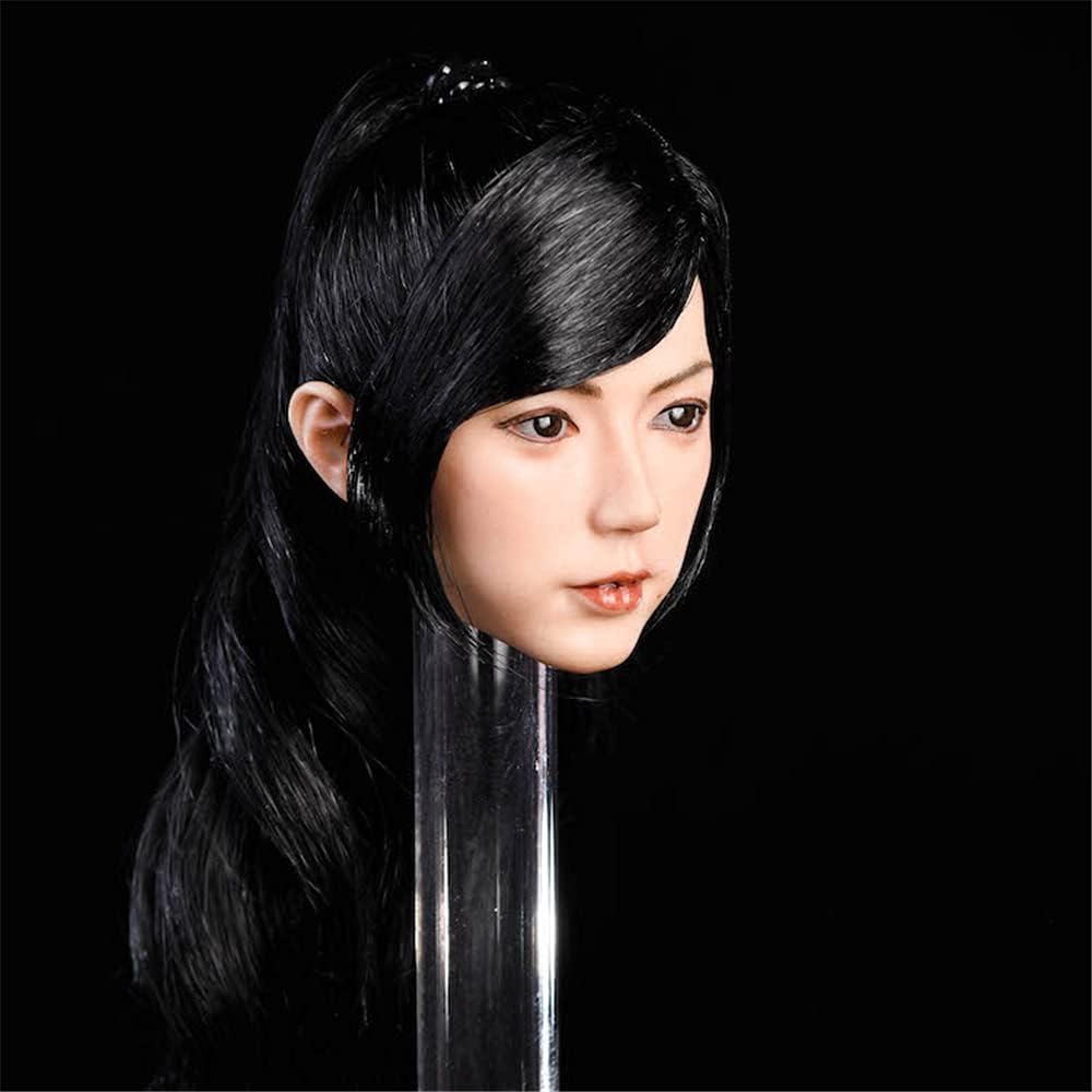 1/6 Scale Female Figure Head Sculpt for 12 Inch Action Figure M638