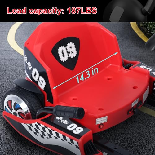 16 MPH 350W Motor Battery Powered Electric Drift Go Kart V7228