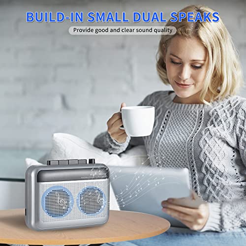 Portable Cassette Player Recorder with Bluetooth Transmitter H846