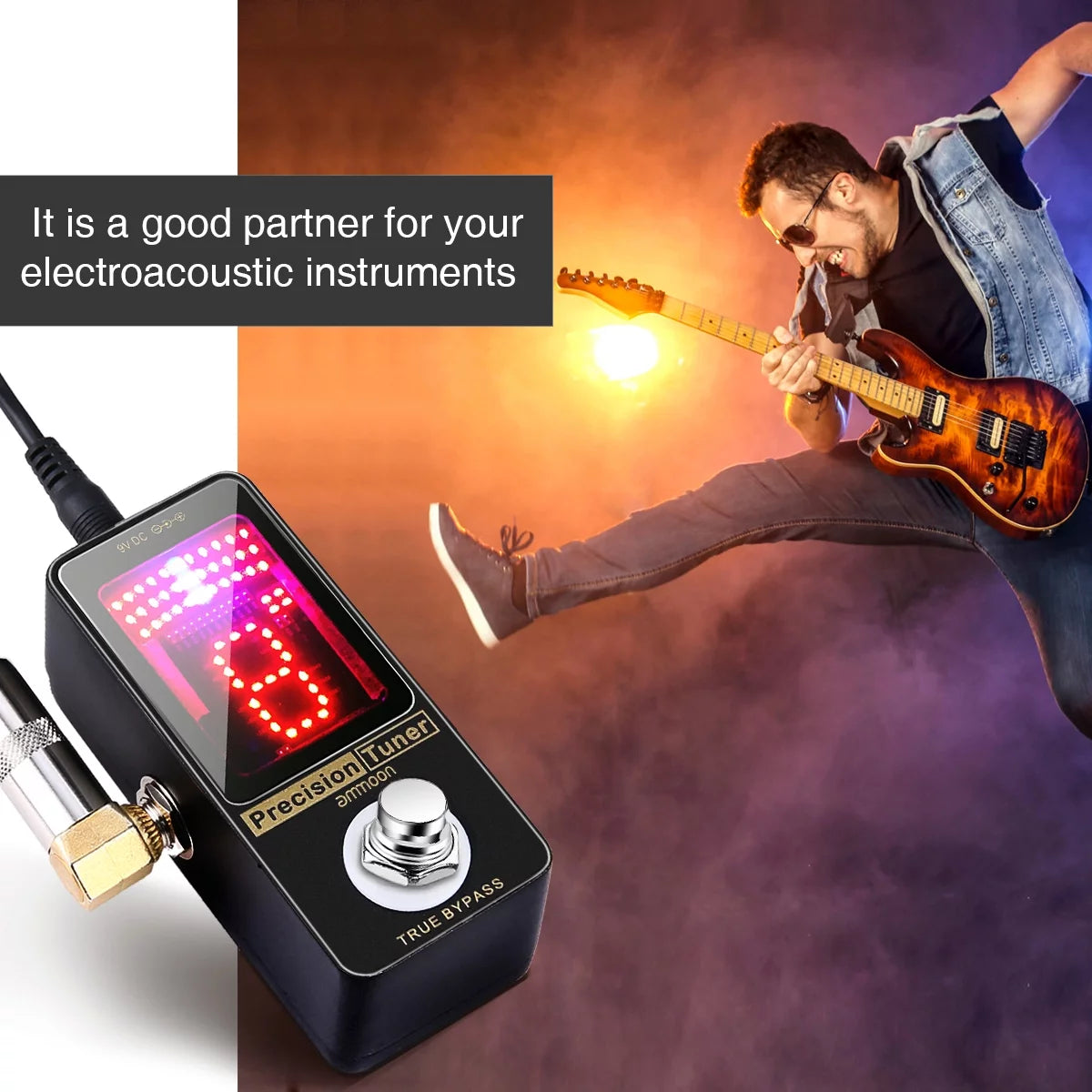 Chromatic Tuner Pedal with True Bypass M167606