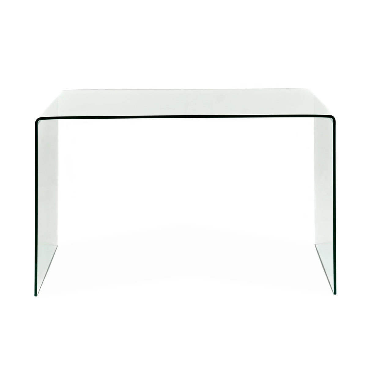Clear Tempered Glass Writing Desk J2950