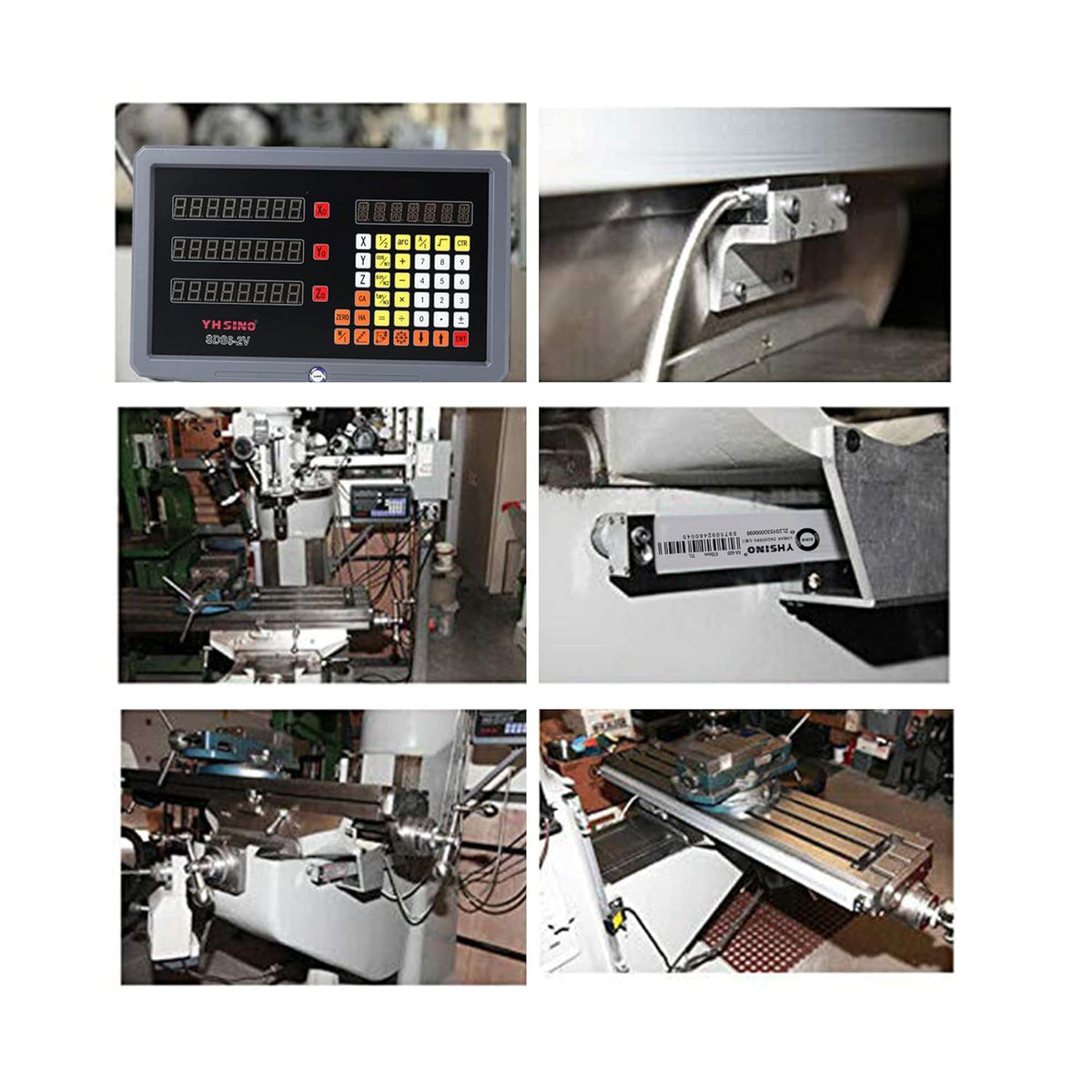 520mm 20.48inch Precision Linear Scale with Accuracy 0.002mm Aluminum Body A54959
