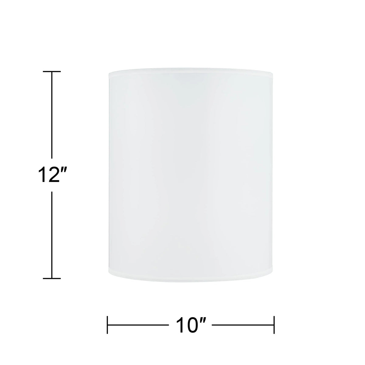 Print Lamp Shade 10" Top x 10" Bottom x 12" High Spider Fitting Z999