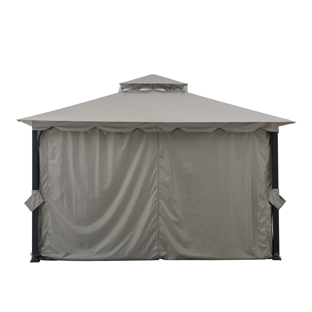 Gray Steel Gazebo H8798