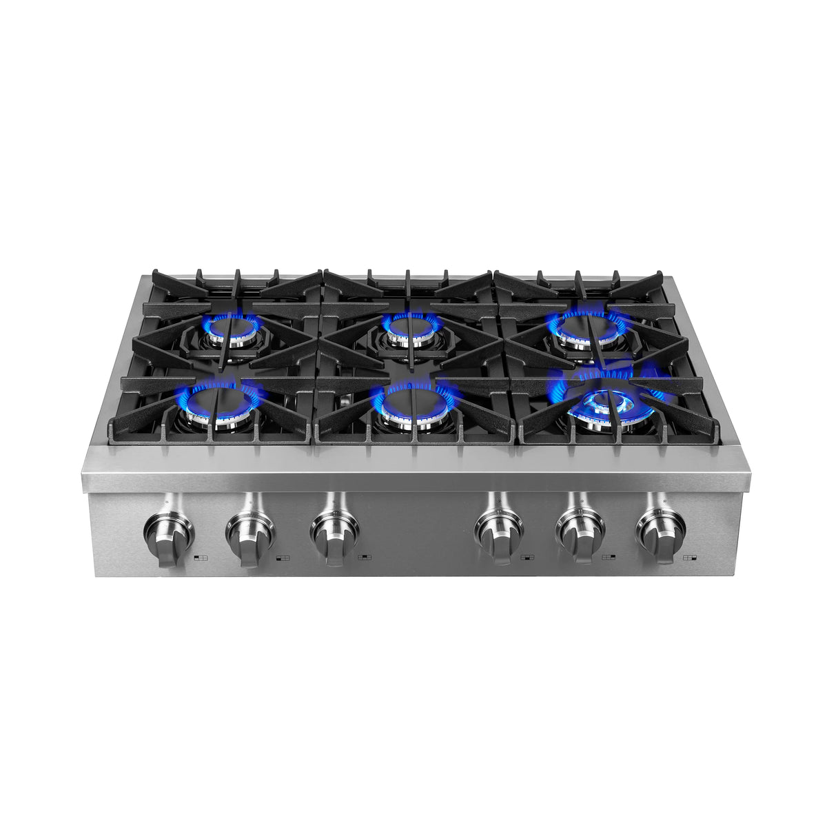 36 Gas Rangetop with 6 Sealed Burners in Stainless Steel Q691350