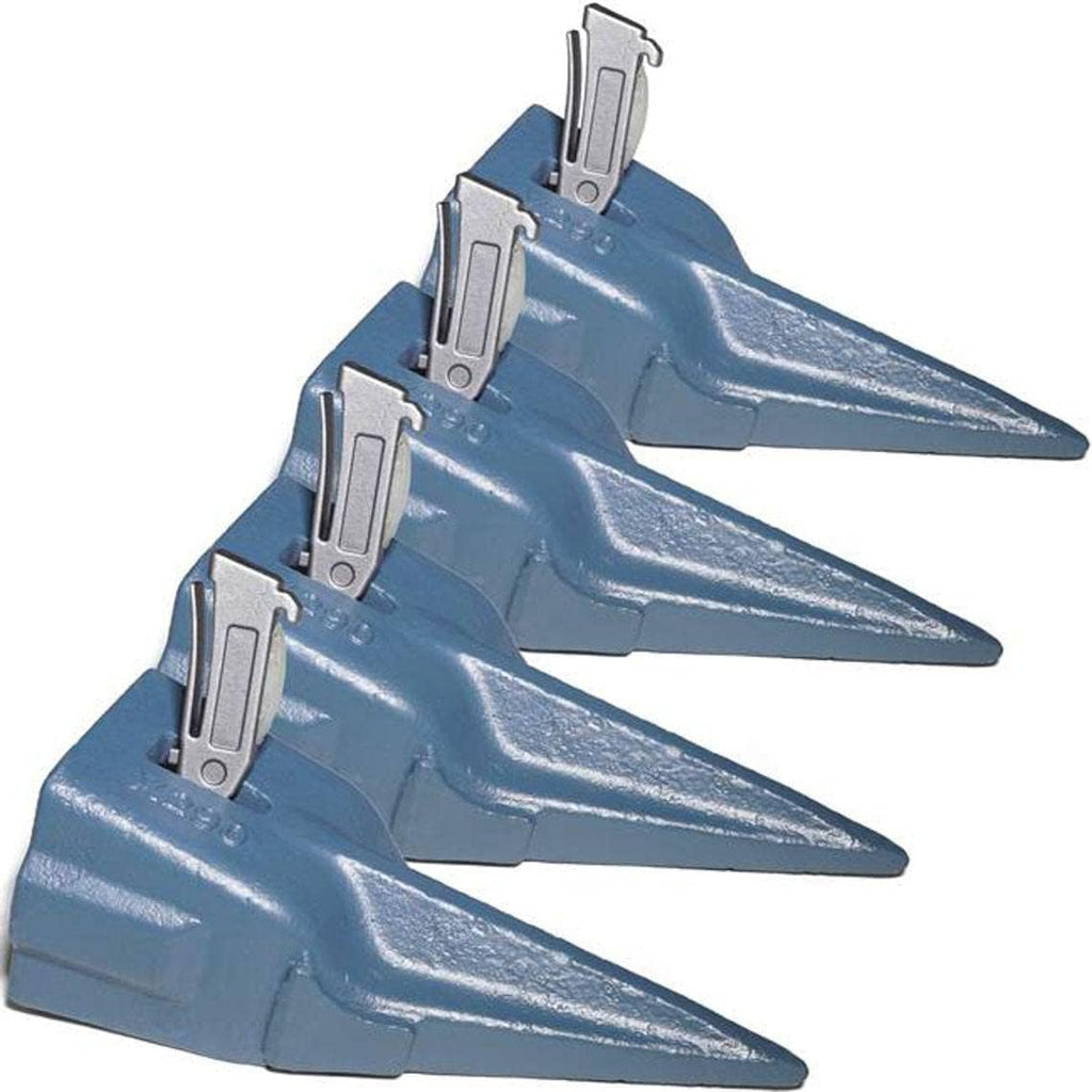 4 Piece Set Excavator Bucket Teeth with Spring Pin A47981