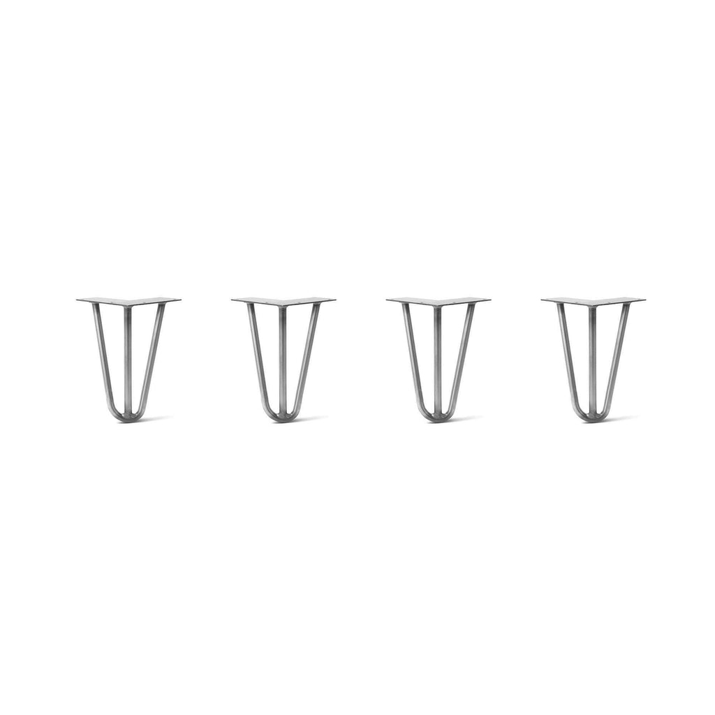 Raw Steel Hairpin Legs Set of 4 H8267