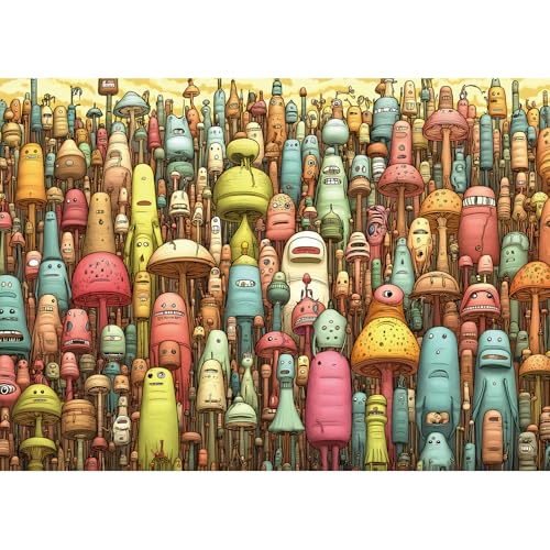 1000 Pieces Winter Snowmen Christmas Jigsaw Puzzle N881