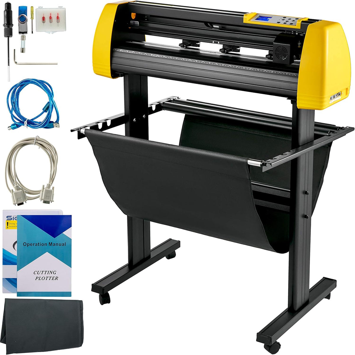 Vinyl Cutter Machine, 34 in Plotter with Floor Stand L797694