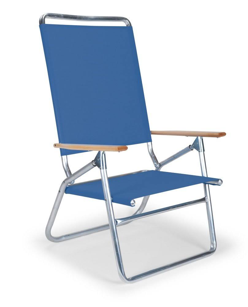 Cobalt Folding Beach Arm Chair T49047