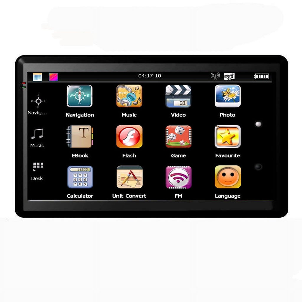 7” Touch Screen GPS Navigator with US/Mexico Maps E81763