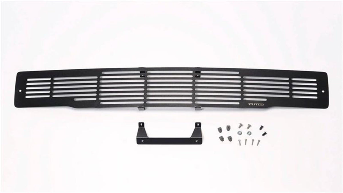 Black Stainless Steel Bar Style Bumper Grille E76717