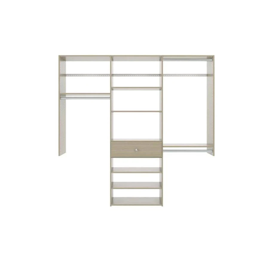 Weathered Grey Wood Closet Kit H544