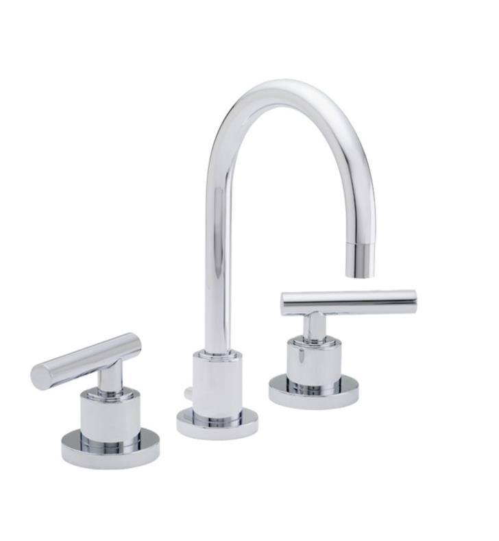 8x22 Widespread Lavatory Faucet - Antique Brass Flat V88609