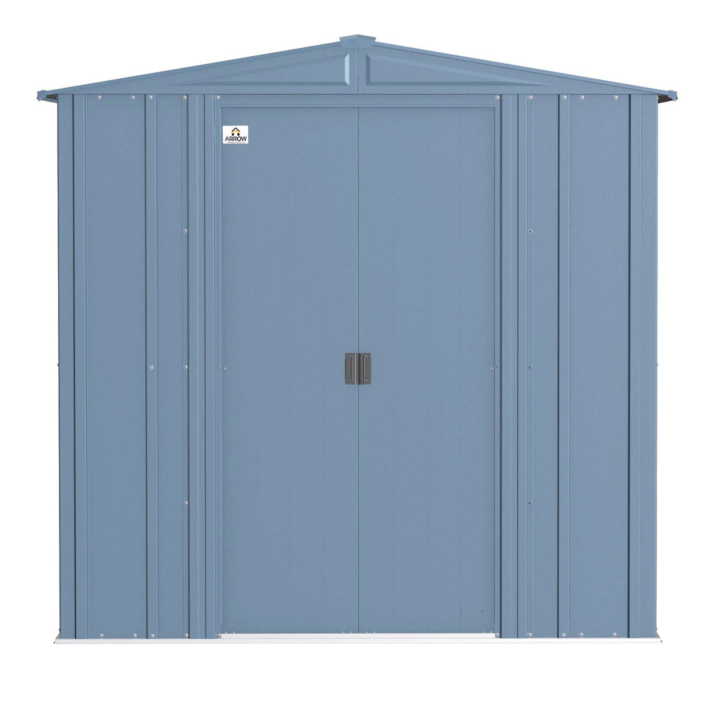 Blue Grey Steel Storage Shed M72220