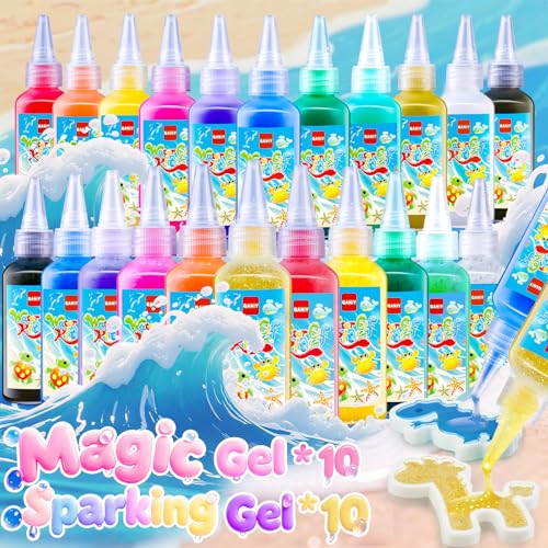 Water Elf Toy Kit with 20 Gels and 24 Molds U762