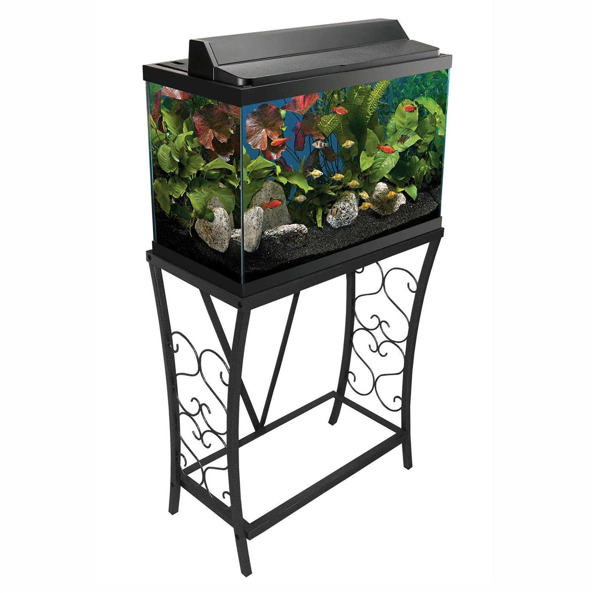 20 Gallon Aquarium Stand Black L126077