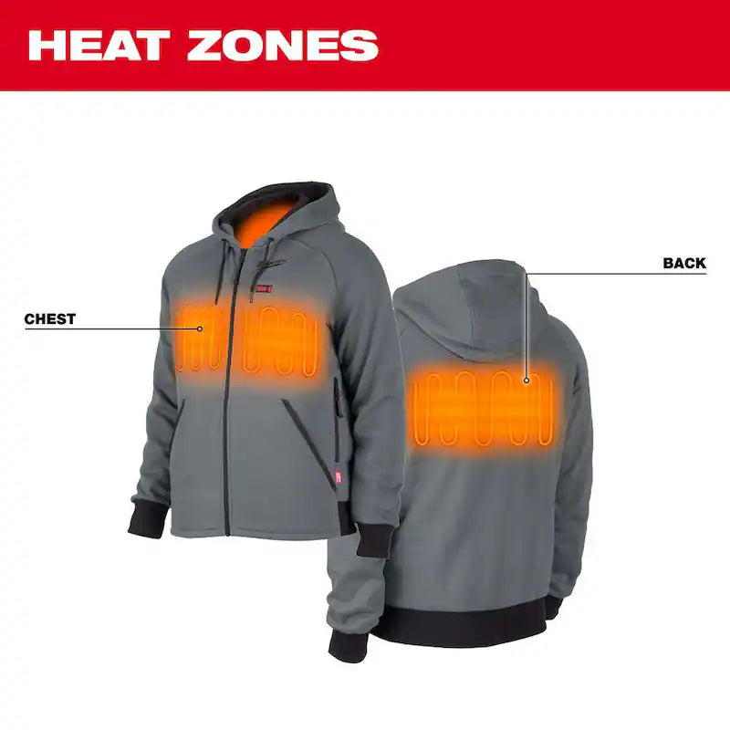 Gray Heated Jacket Hoodie Kit L87160