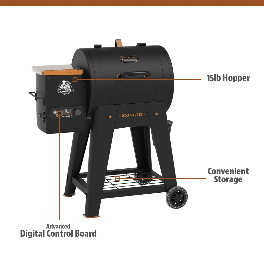 Wood Fired Pellet Grill and Smoker S3425