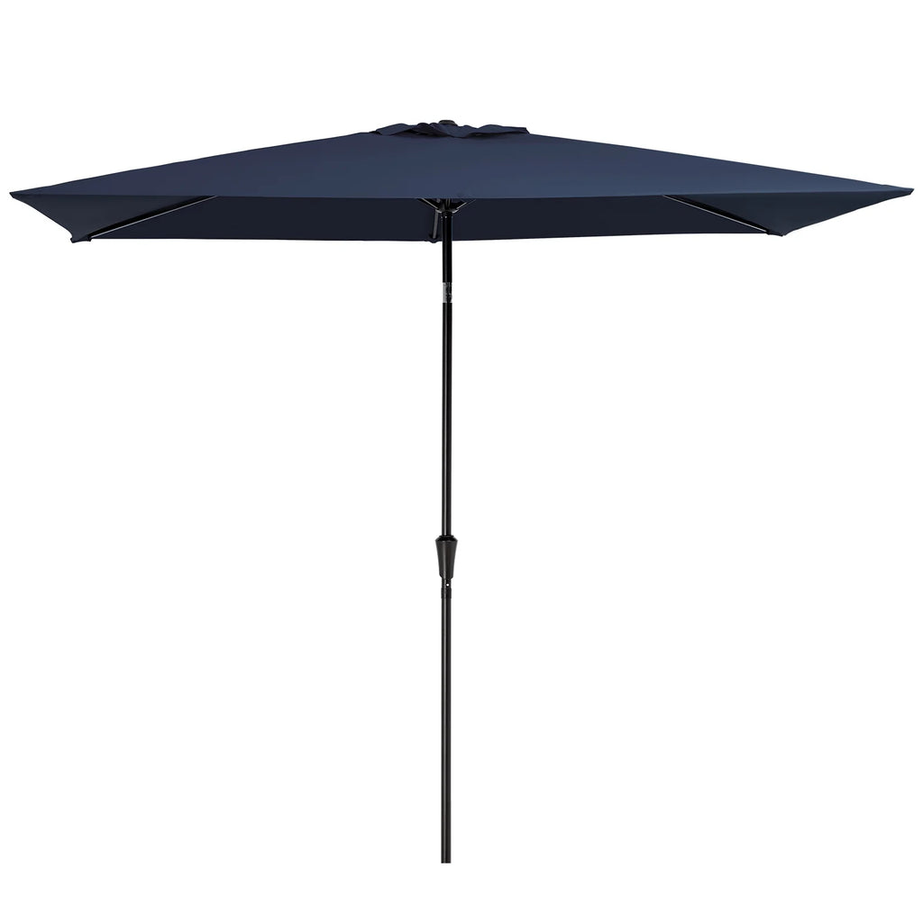 6.5' x 10' Rectangular Beige Patio Umbrella M99300