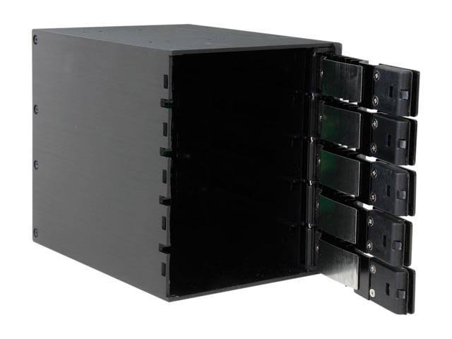 3x5.25 to 5x3.5 Trayless Black F67109