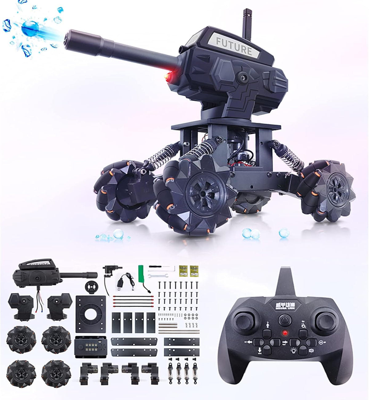 2-in 1 Science Kits with 4-DOF Robotic Car P856781