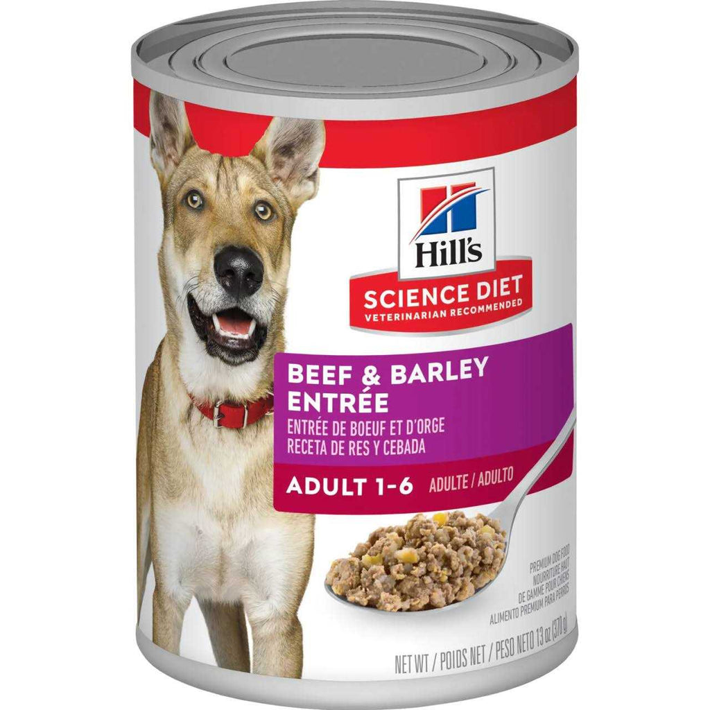 Adult Beef & Barley Entree Dog Food X77366