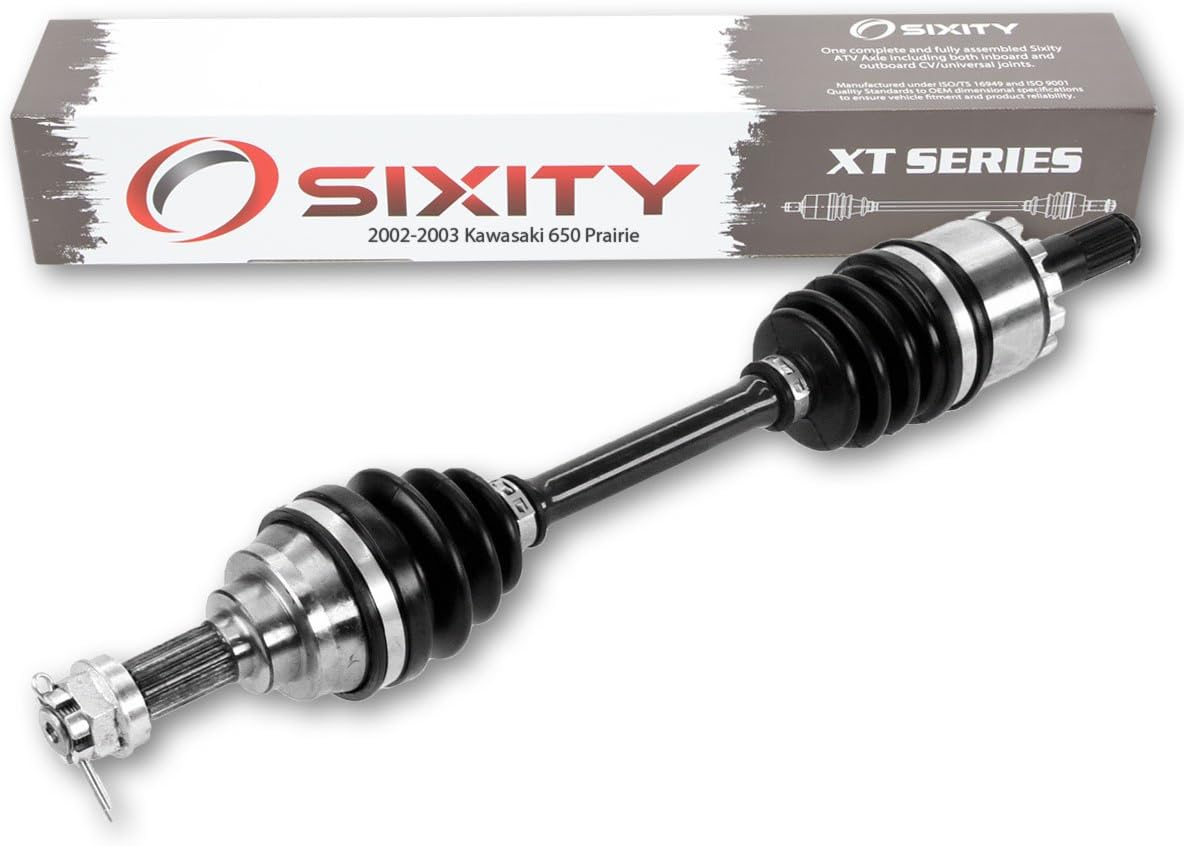 Front Left Axles Pack of 2 for Kawasaki 650 Prairie 4X4 N508716