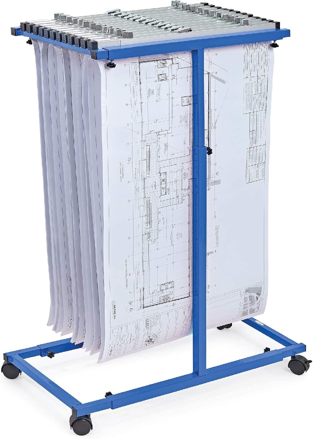 Adjustable Vertical Blueprint Storage Rack A50000