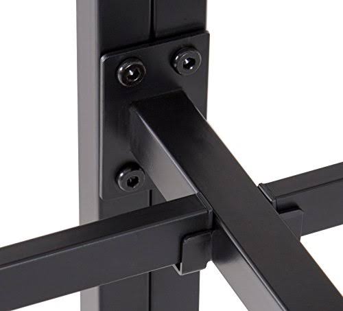 18 inch Tall Heavy Duty Steel Slat Non-Slip Bed Frame Cal King S2823