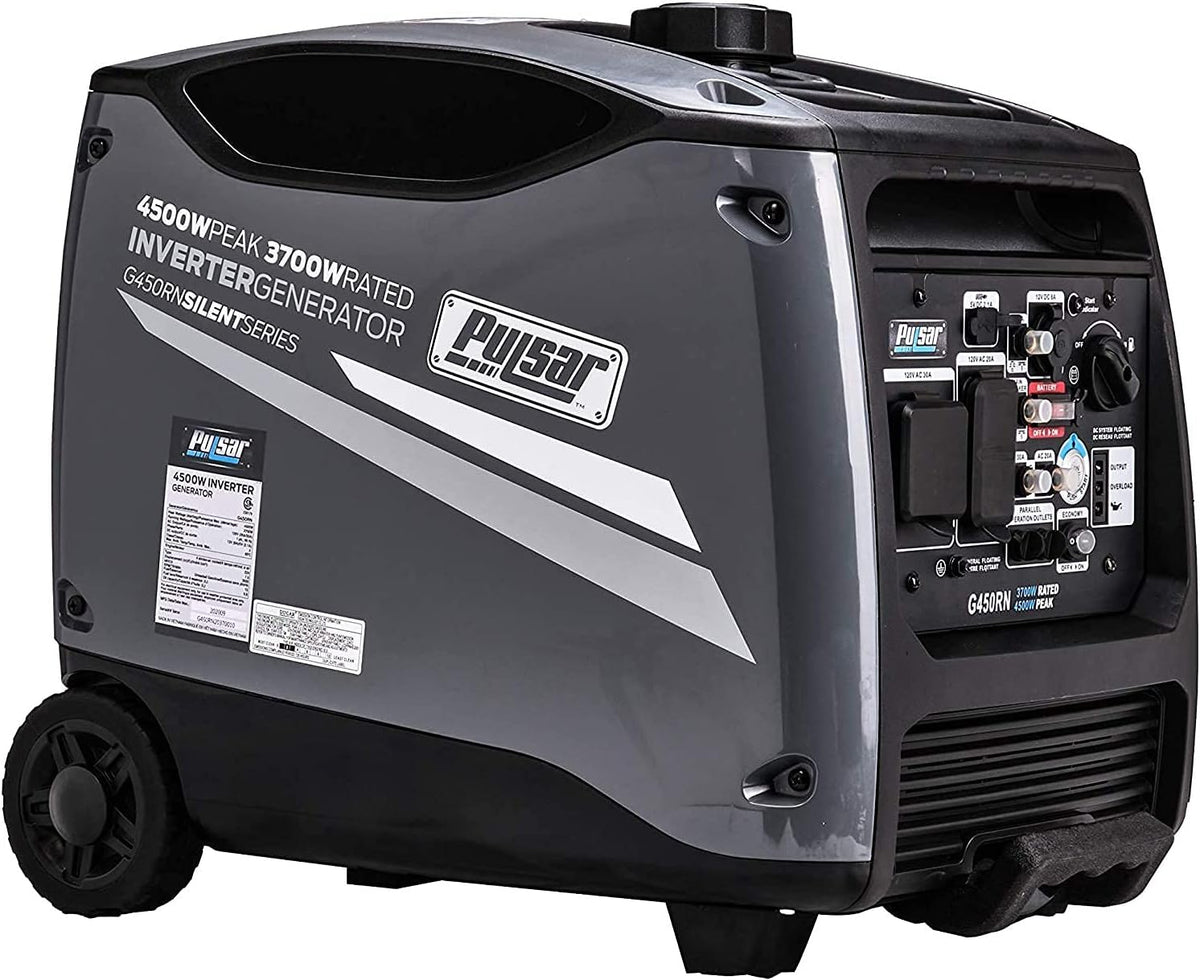 2300W Portable Gas-Powered Inverter Generator with USB Outlet A116278
