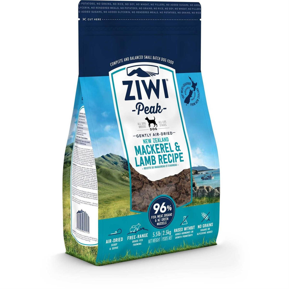 Air-Dried Mackerel Lamb Dog Food E9621