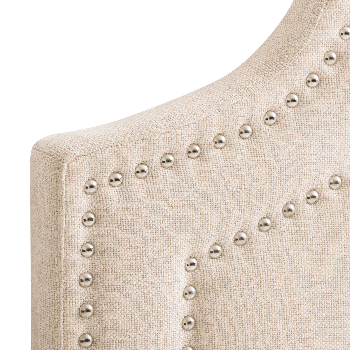Navy Blue Button Tufted Headboard J867