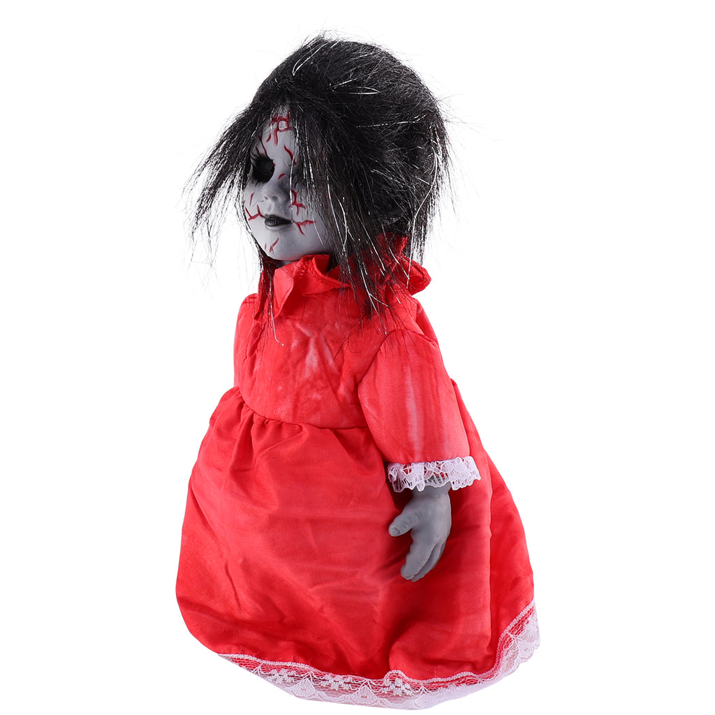 Halloween Voice-activated Induction Glowing Walking Doll Z850017