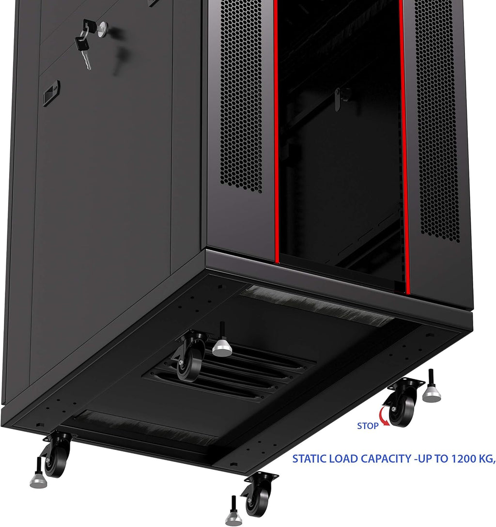 37 U Free Standing Network Rack Cabinet W972685