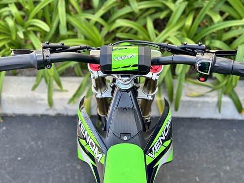 1600W Electric Dirt Bike 48V Lithium Battery Green I597188