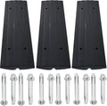 3PCS Rubber Heavy Duty Driveway Curb Ramps F5328