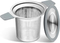 Stainless Steel Extra Fine Mesh Tea Infuser Strainer with Double Handles G247193