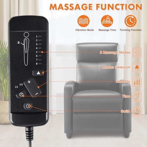 Reclining Accent Chair with Massage & Heating Function S918