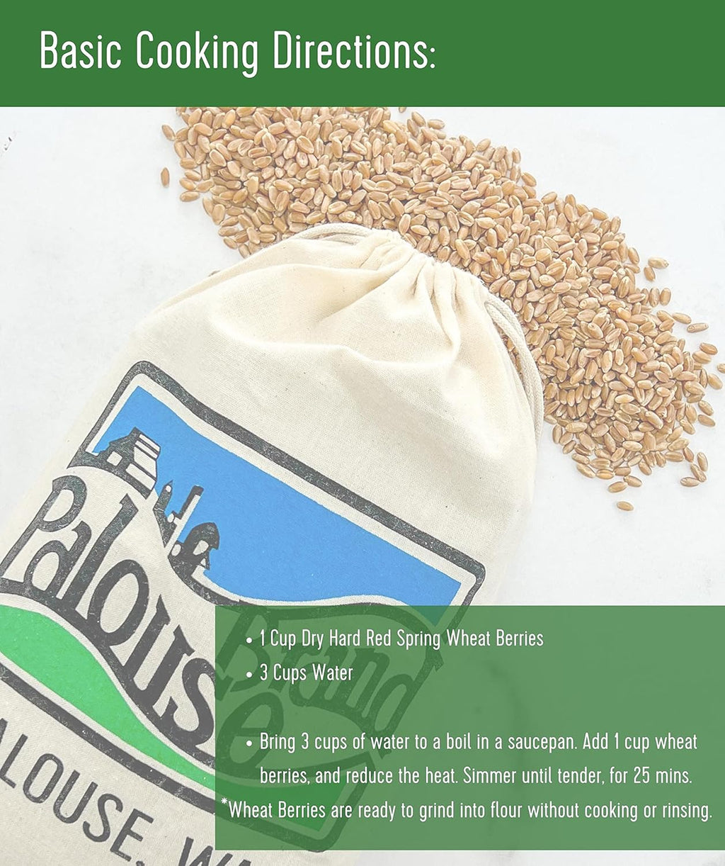 4 LBS Hard Red Spring Wheat Berries R45959