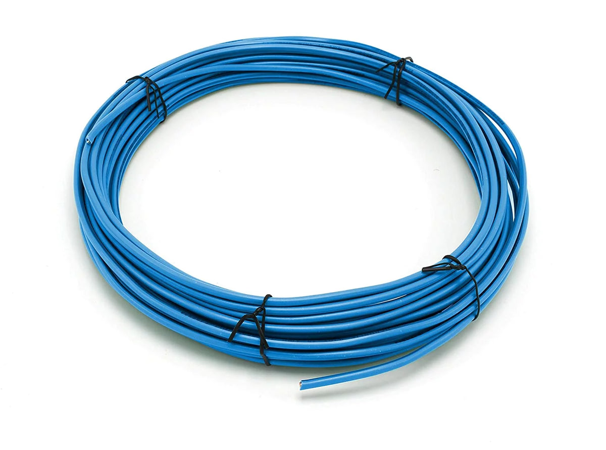 12 AWG Blue Insulated Solid Copper THHN THWN Wire 50 Feet U370572
