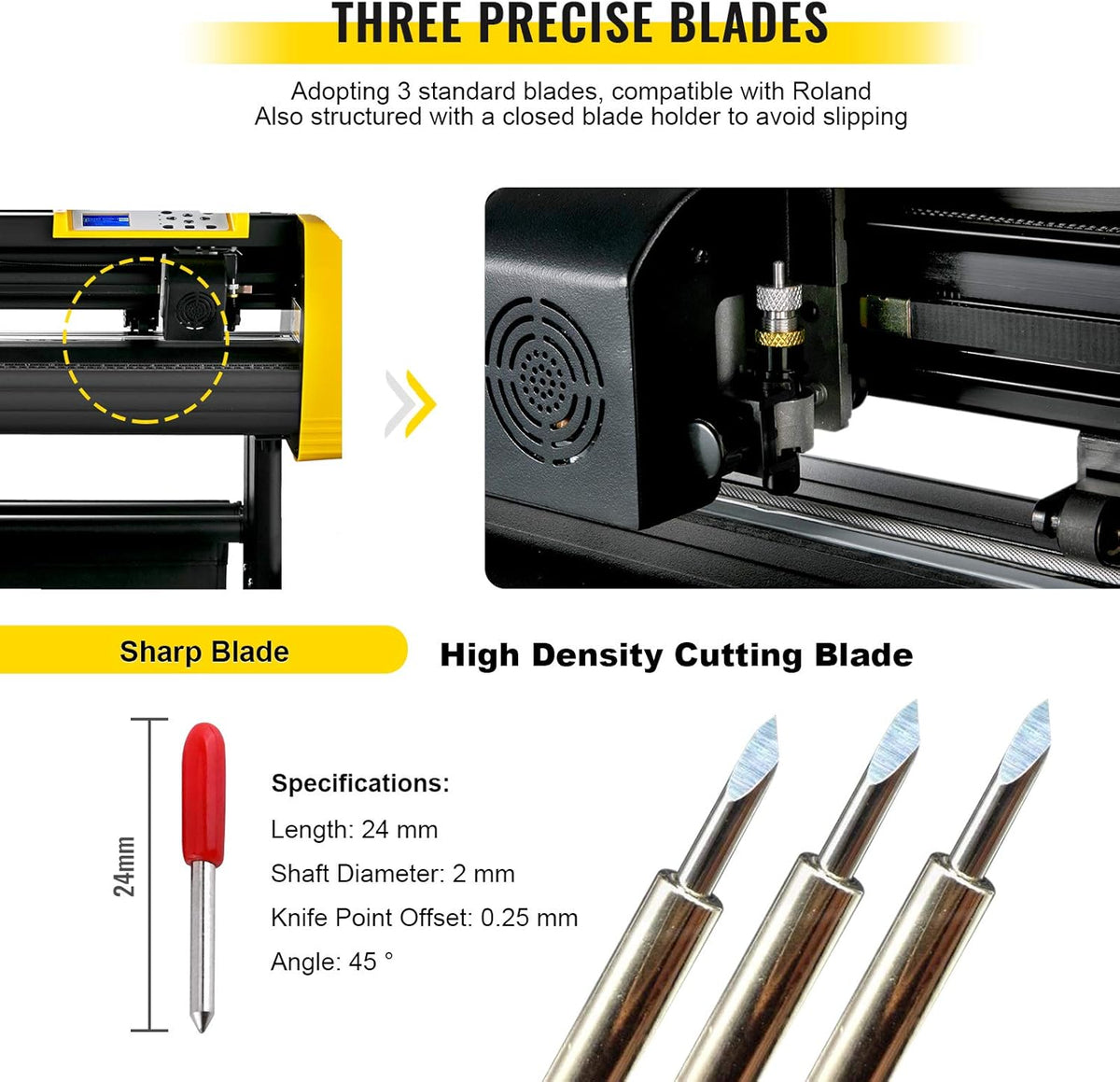 Vinyl Cutter Machine, 34 in Plotter with Floor Stand L797694