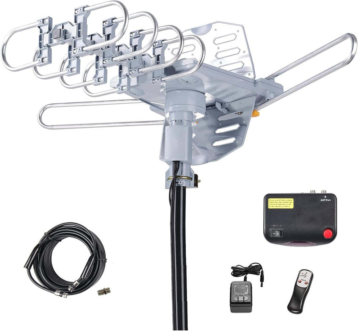 Outdoor HDTV Antenna 150 Miles Long Range Q180