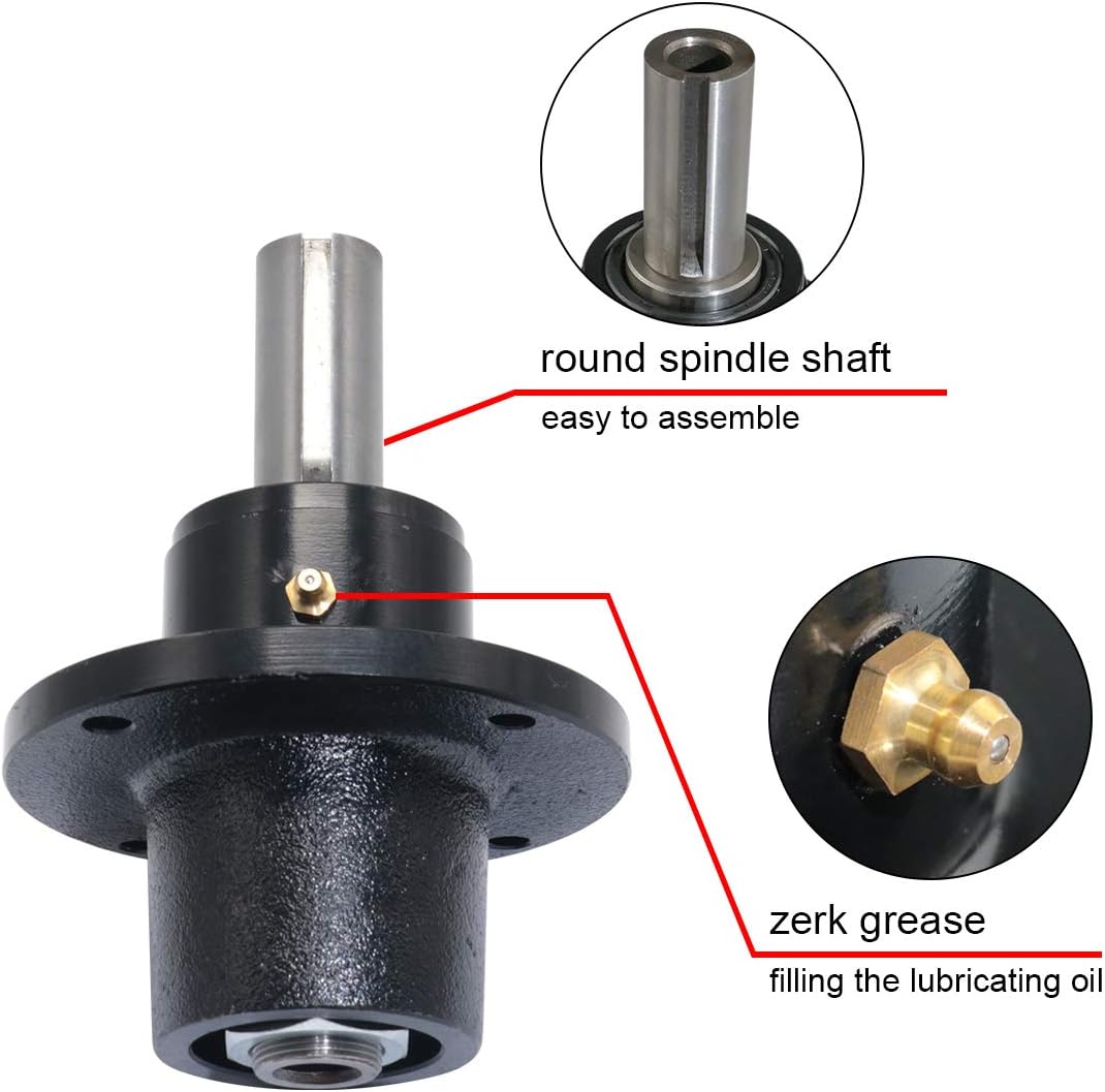 Spindle Assembly with Zerk Fitting H837674