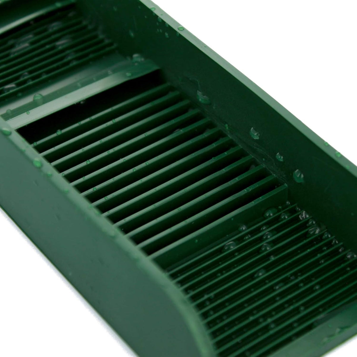 12" Pocket Mini Sluice Box with 3 Riffle TPR Rubber Groove Mat M9094