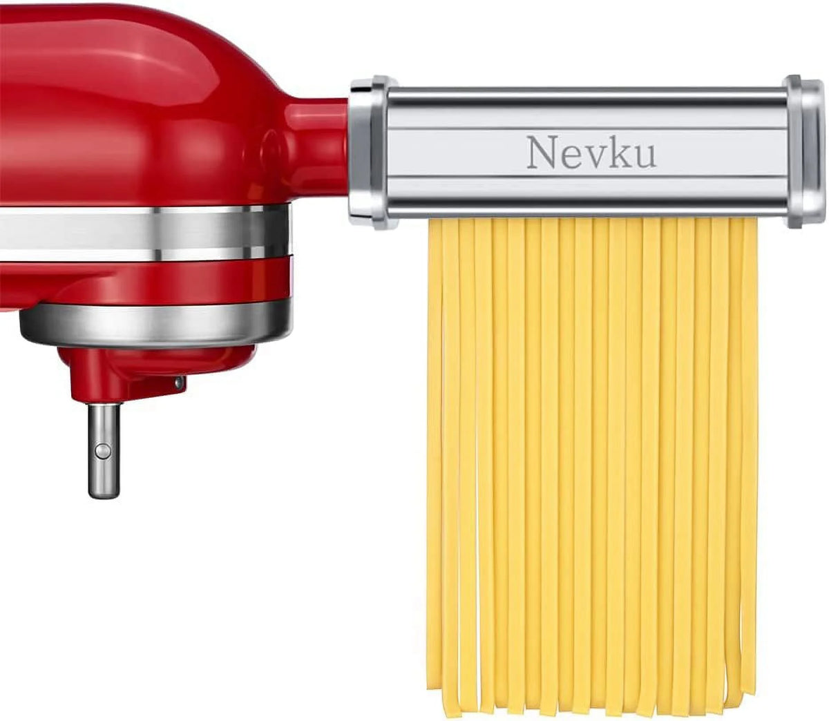 Pasta Maker Attachments Set including Pasta Sheet Roller Spaghetti Cutter Fettuccine Cutter O682820